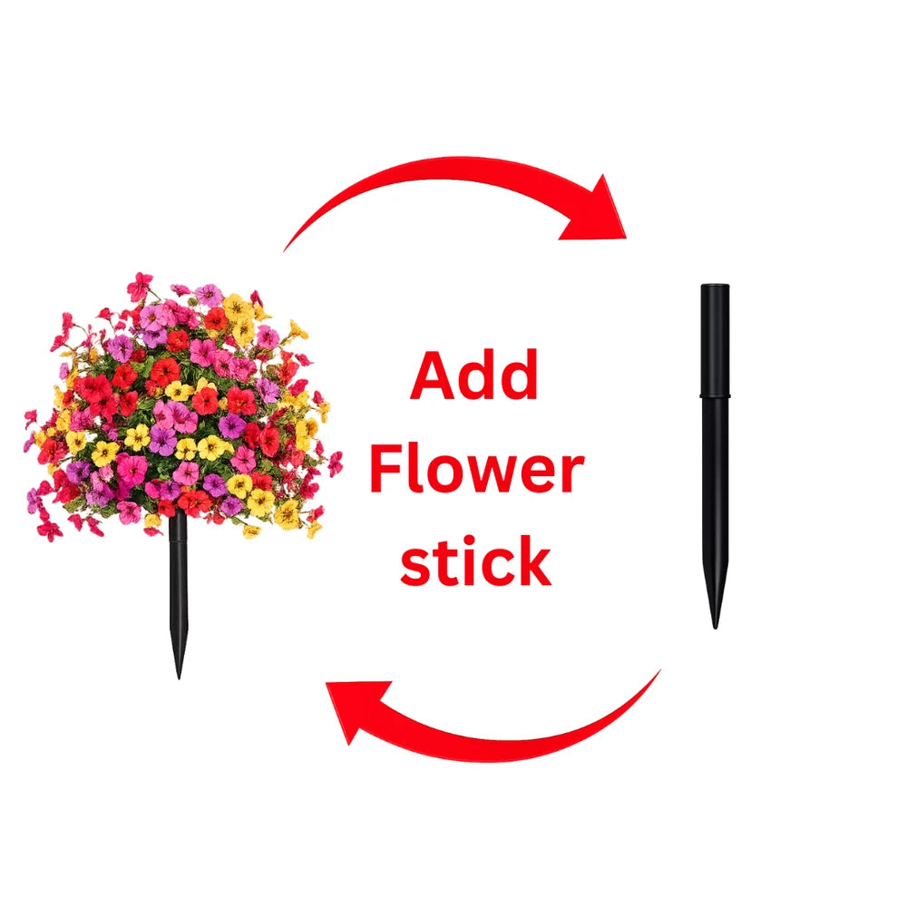 Add Flower Stick