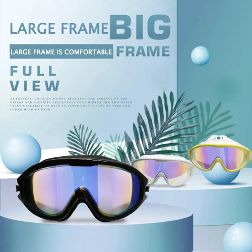 Electroplated Adult Swimming Goggles
