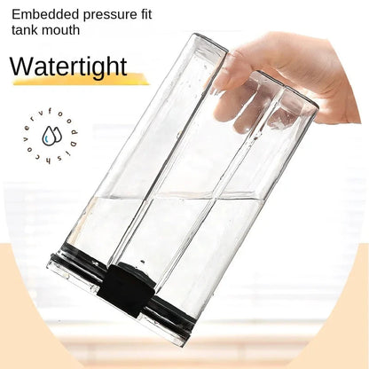 Glossy Plastic Grain Storage Jar